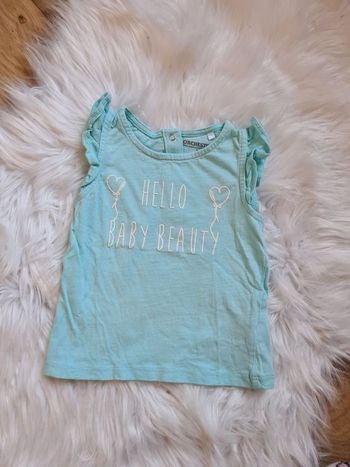 Débardeur turquoise