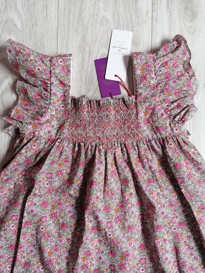 Robe liberty Amelie
Marque Cyrillus 
Taille 10 ans
Neuve étiquetée 
Prix magasin 94,90€ - photo numéro 3