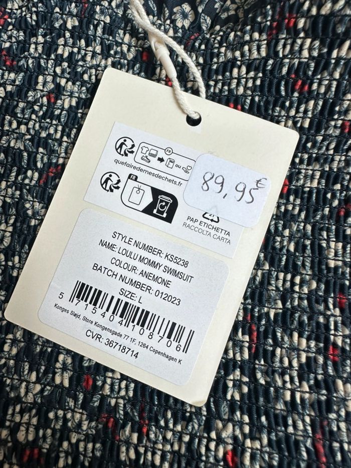 Maillot de bain une pièce taille L Konges Slojd - photo numéro 5