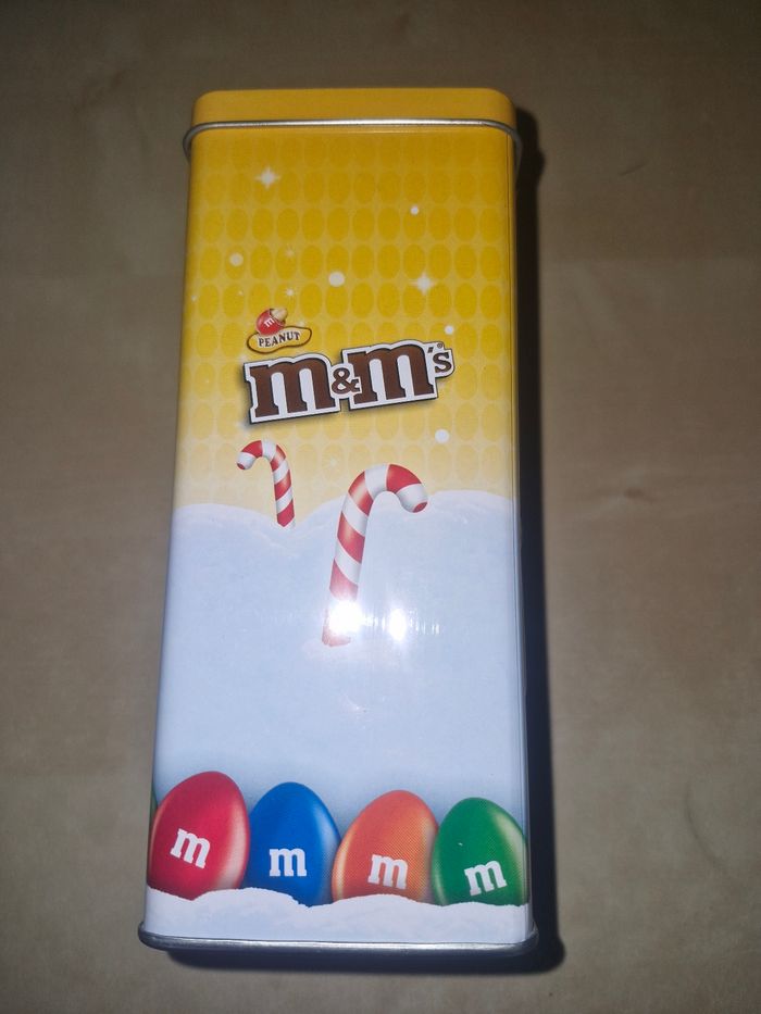 Boite métal m&m's de Noël : le lutins rouge - photo numéro 4