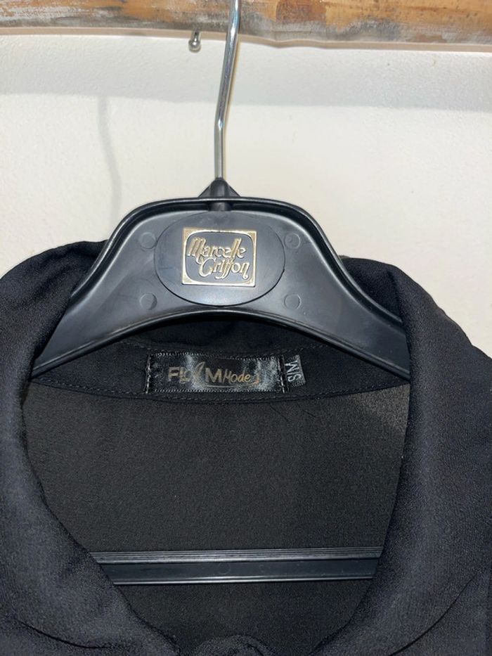 Blouse large noire  Flam mode - photo numéro 4