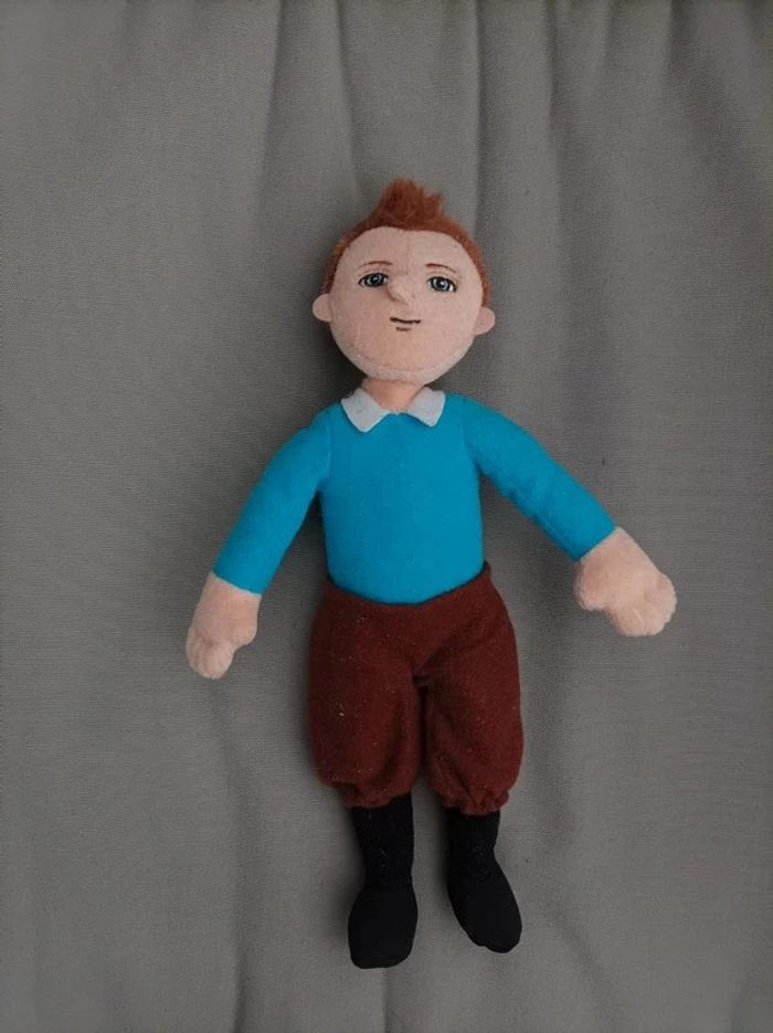 Jolie peluche Tintin neuve - photo numéro 3