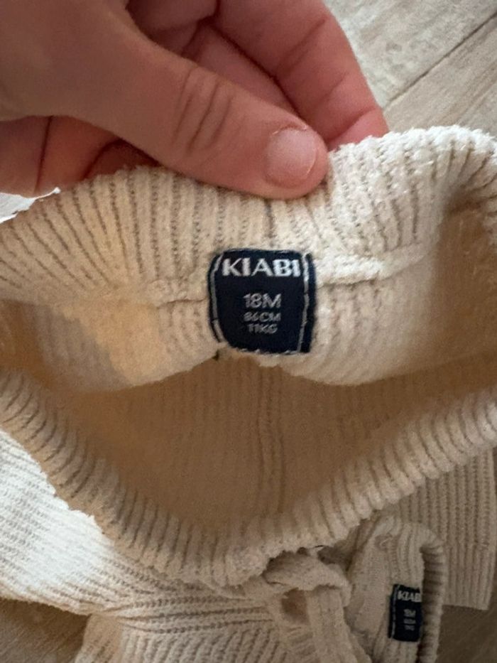 Ensemble en laine pull et pantalon beige - photo numéro 6