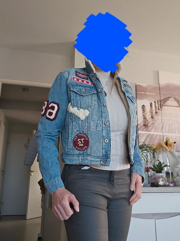 Veste jean Superdry taille M