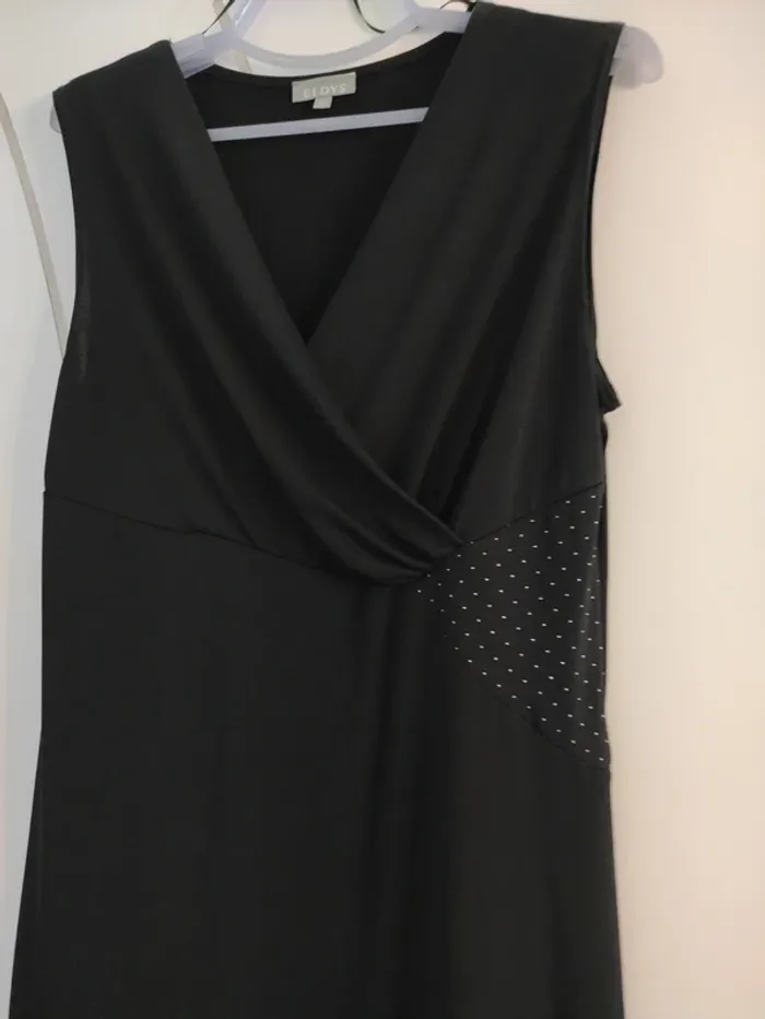 Robe légère noire Eldys Taille L - photo numéro 2