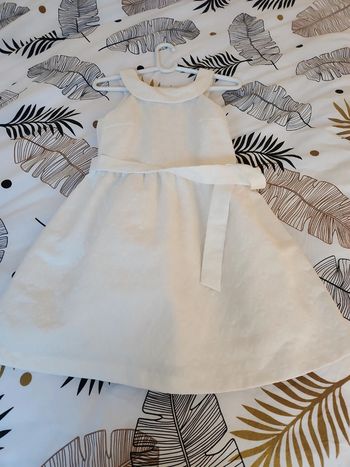 Robe blanche de cérémonie Okaidi