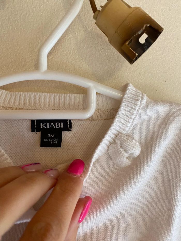 Gilet blanc - photo numéro 2