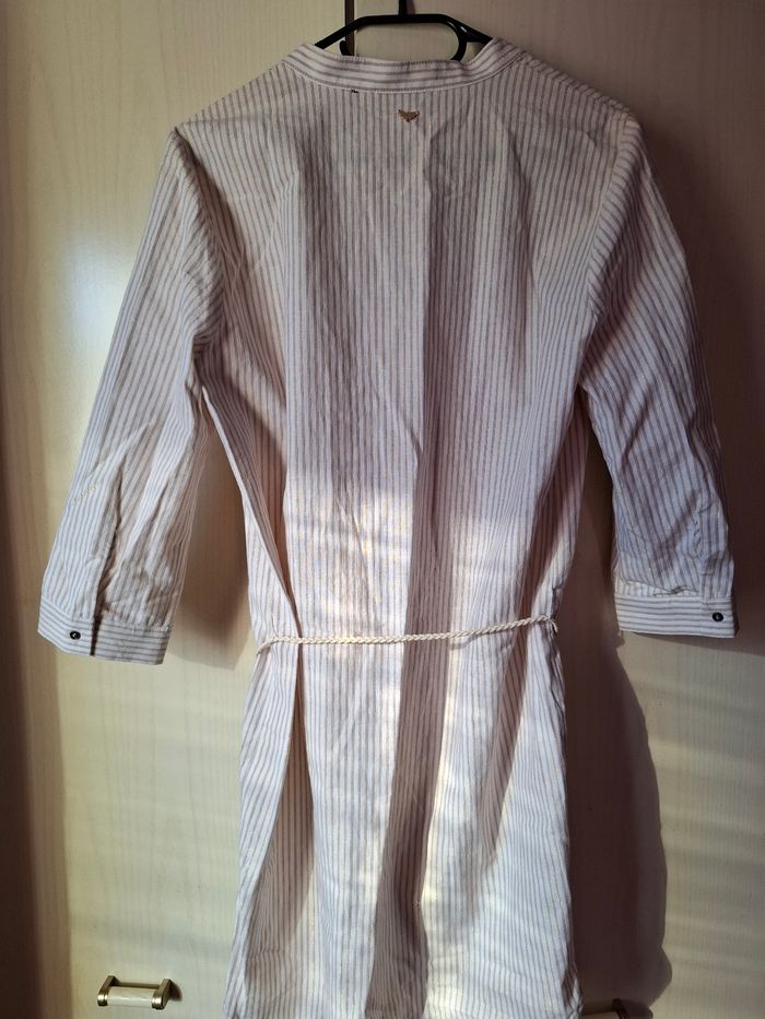 Robe chemise rayée - photo numéro 4
