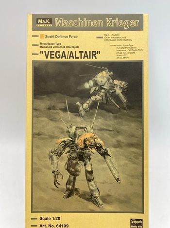 Maquette Hasegawa Maschienen Krieger Vega/altair