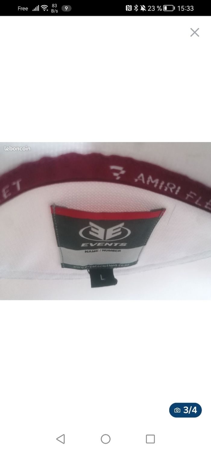Polo homme marque Amiri - photo numéro 2