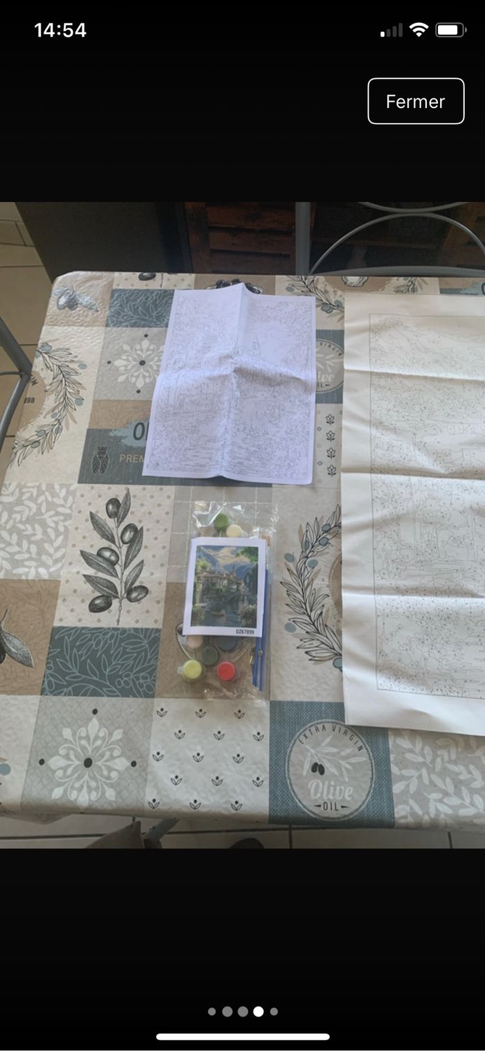 Kit complet de peinture par numéro - Neuf - photo numéro 4