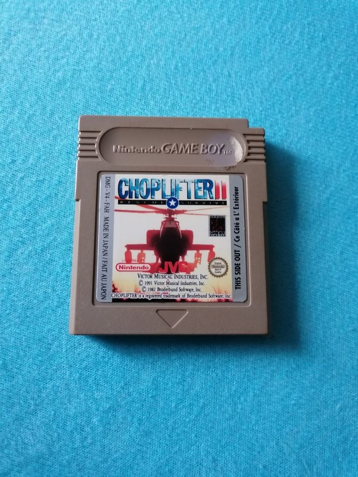 Jeu Choplifter 2 game boy - photo numéro 1