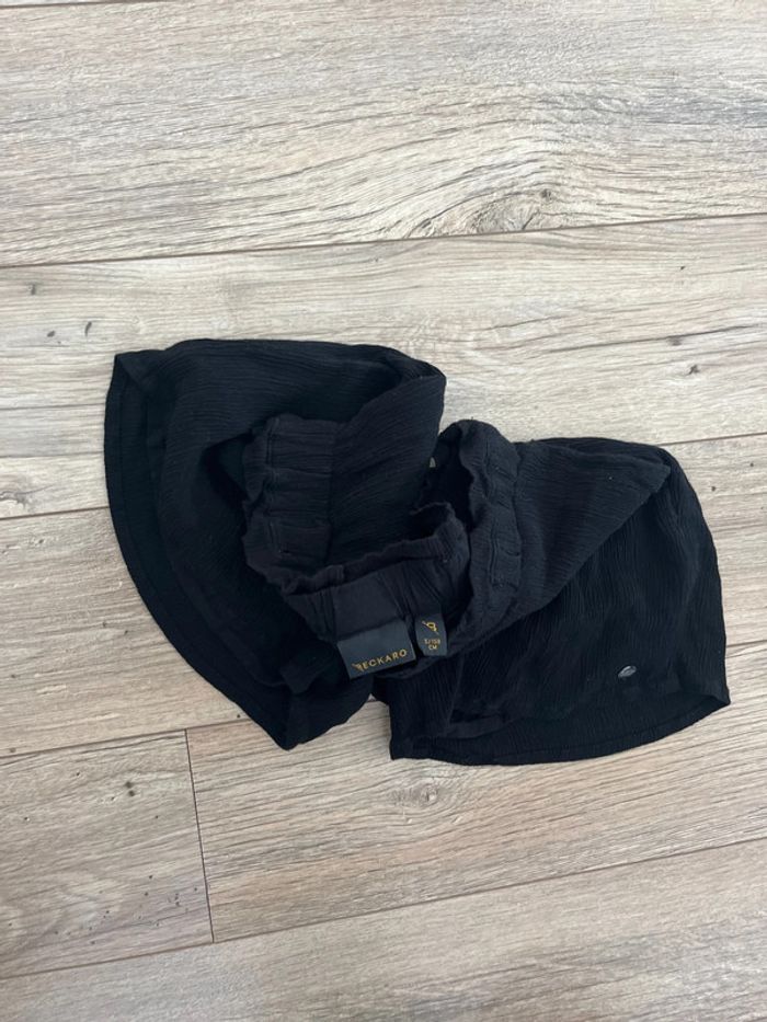 Taille S - 158cm shirt beckaro noir excellent état - photo numéro 2