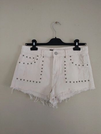 Short en jeans