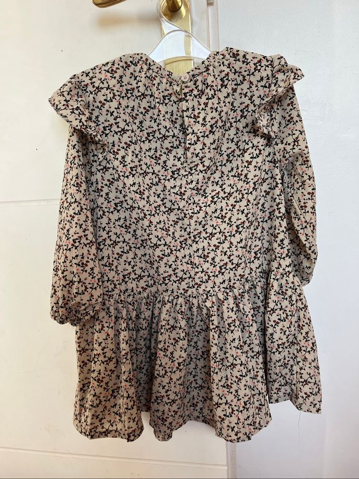 Robe Zeeman écru fleurs - photo numéro 5