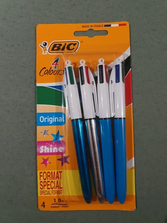 Lot stylos bic et feutre point 88 stabilo - photo numéro 8