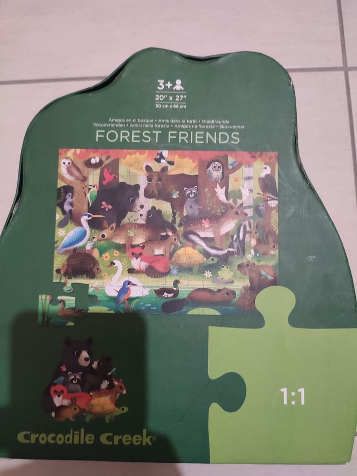 Puzzle animaux forêt - photo numéro 2