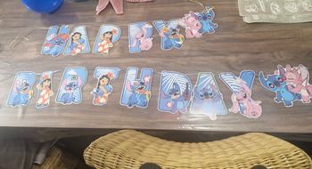 Kit anniversaire stitch