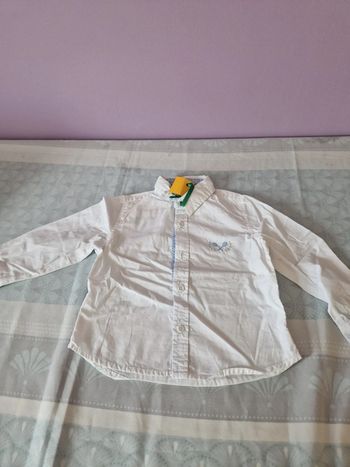 Chemise manches longues 24 mois