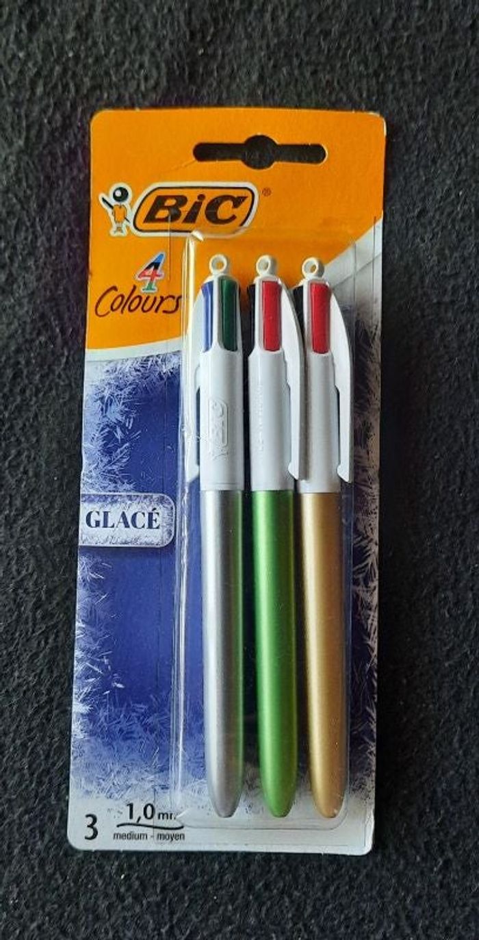 Stylos bic glacé