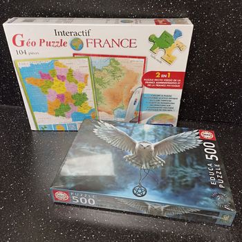 Lot de puzzles neufs 