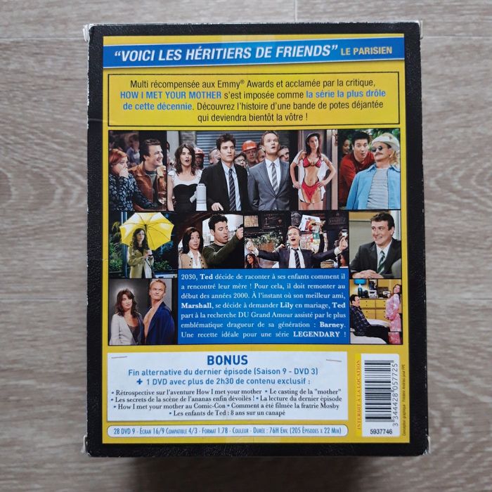 Coffret 28 DVD How i met your mother l'intégrale de la série - photo numéro 2