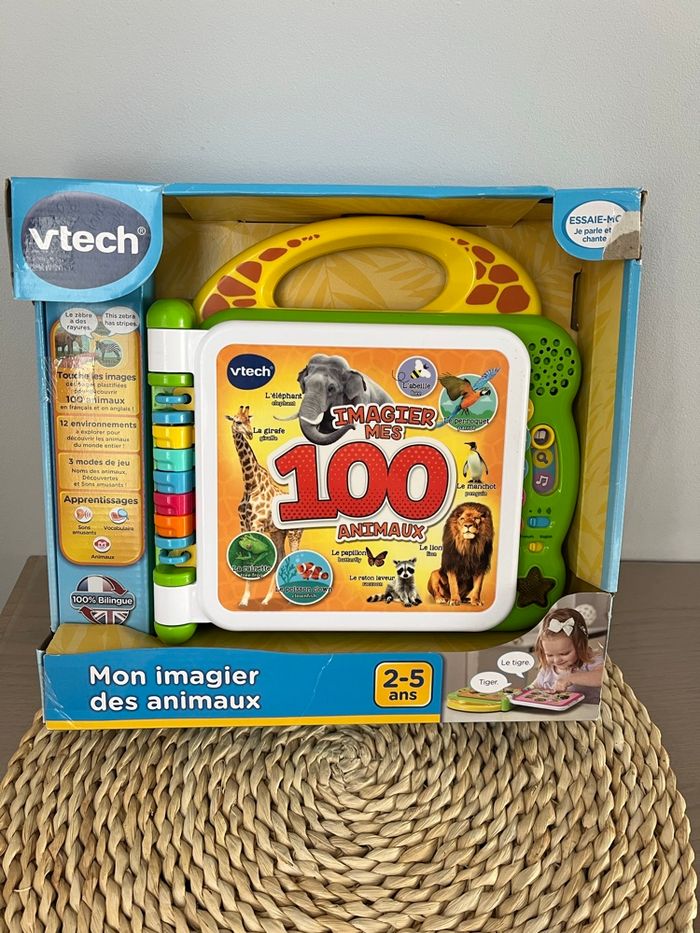 Mon imagier des animaux bilingue vtech