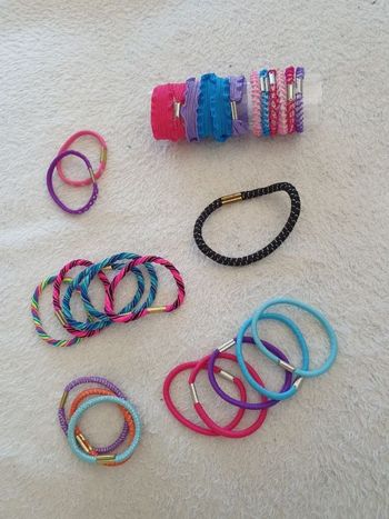 Lot de 28 élastiques neufs