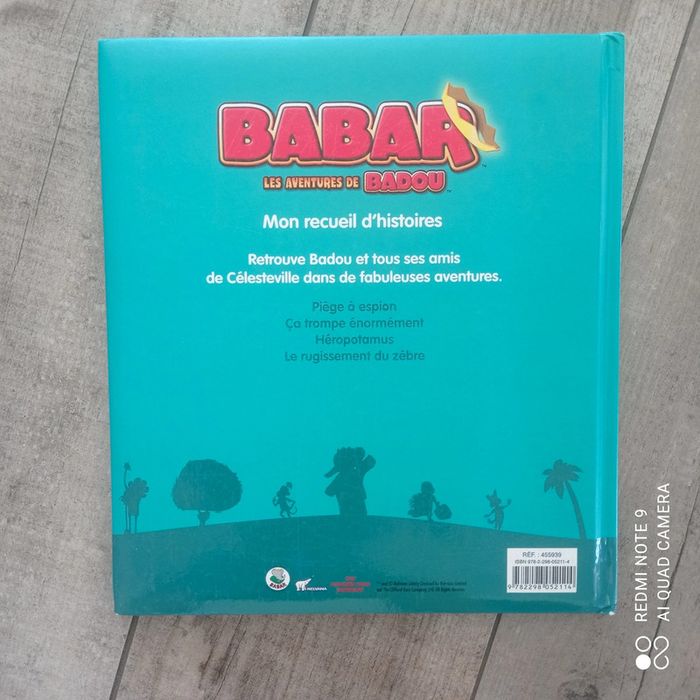 Livre Babar Les aventures de Badou - photo numéro 2