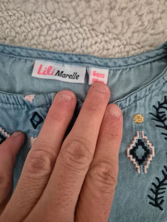 Combinaison en jeans léger - photo numéro 3