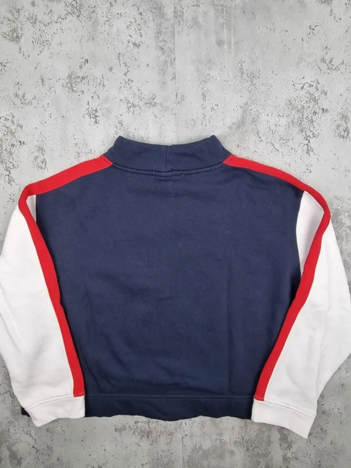 Sweat Tommy Hilfiger bleu marine – Taille XL Femme (mesures en photos) - photo numéro 4