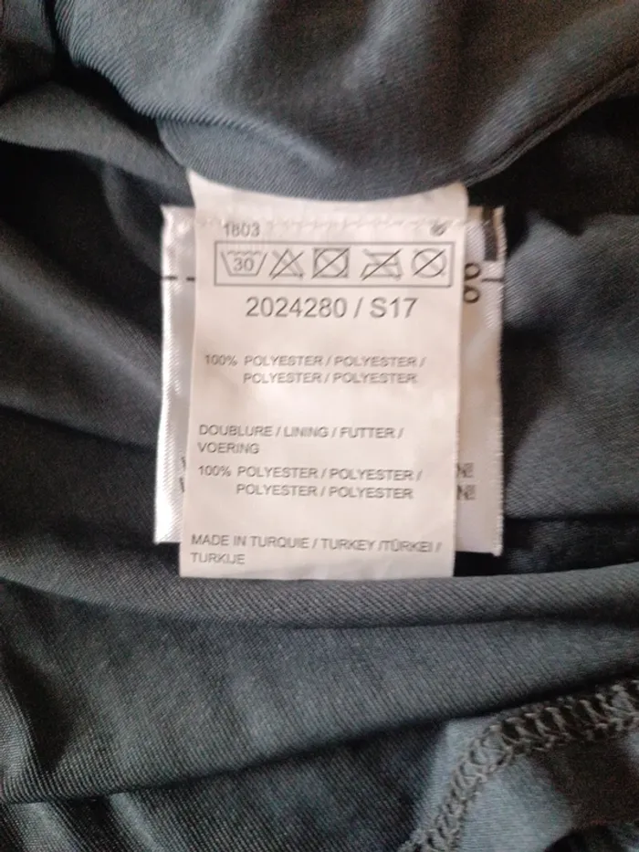 Blouse plissée dégradé de gris 40 - photo numéro 4