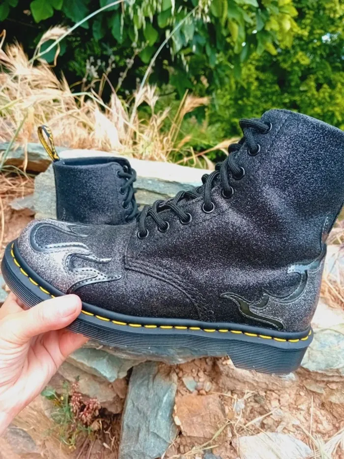 Dr. Martens Pascal Flame glitter avec boîte 38 - photo numéro 6