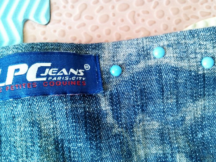 Jupe en jeans 4ans style pocahontas - photo numéro 4