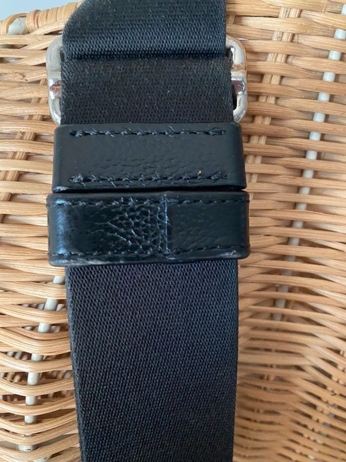 Sac à bandoulière Sacoche Coach en cuir noir - photo numéro 19