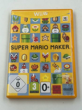 Jeu vidéo Super Mario Maker sur console Nintendo Wii U