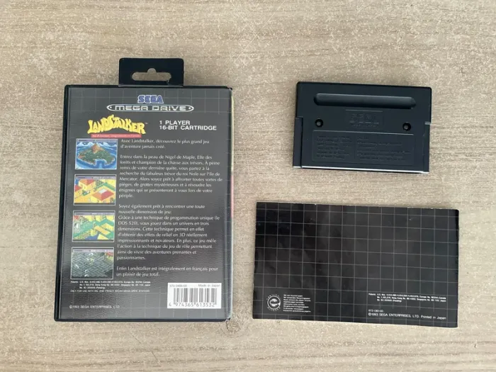 Jeu Landstalker pour megadrive complet - photo numéro 3