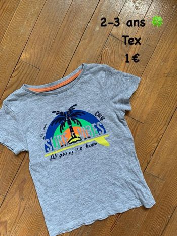 T-shirt 🍀 2-3 ans 🍀 Tex