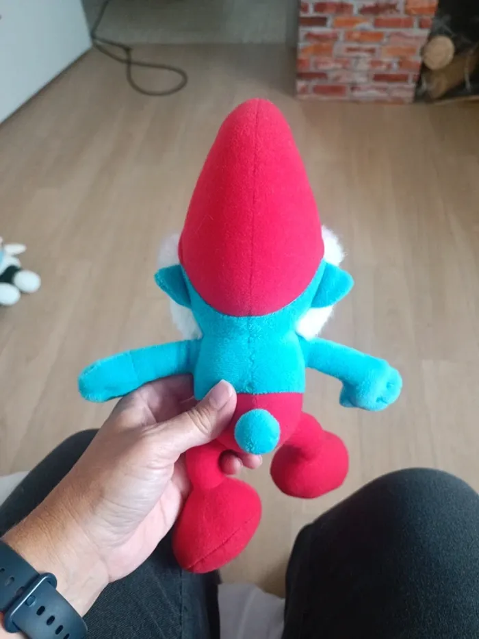 Peluche grand Schtroumpfs - photo numéro 3