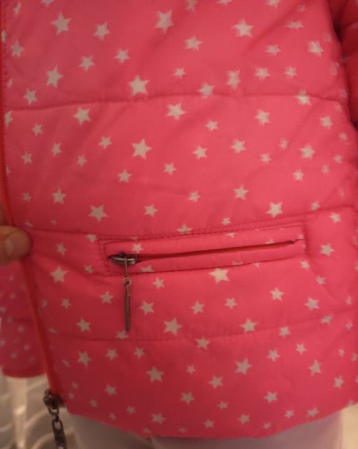 Blouson fille avec motif 10 ans - photo numéro 6