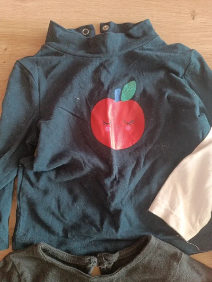 Lot 4 t-shirts manches longues - photo numéro 2