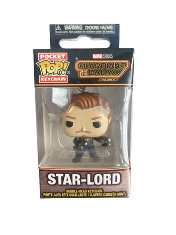 Figurine Porte Clés Funko Pop Marvel Gardiens de la Galaxy Star-Lord neuf
