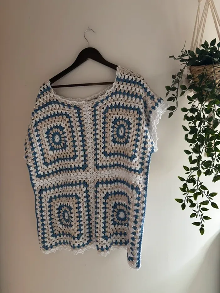 Tunique crochet fait main - photo numéro 2