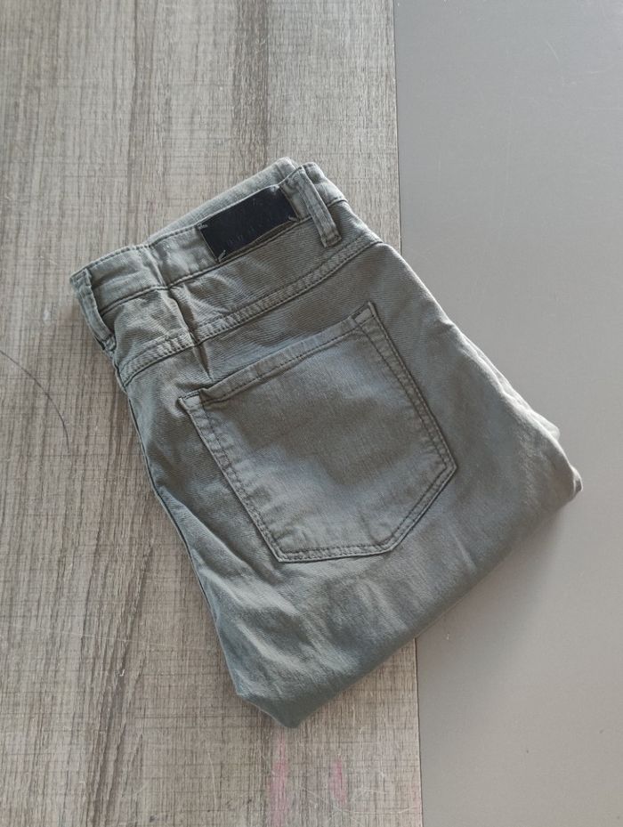 Jean marque Sandro taille 36 couleur kaki pour femme, très bon état - photo numéro 6