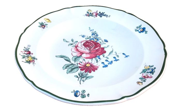 Assiette creuse Faïence Villeroy & Boch Mettlach Modèle 1562 - photo numéro 7
