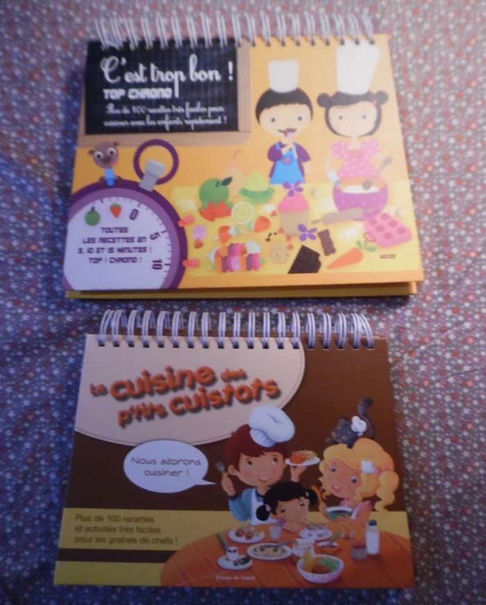 2 livres chevalet cuisine