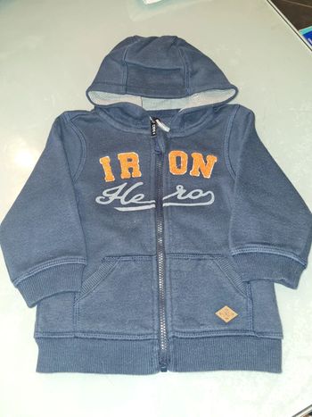 Veste sweat orchestra 6 mois