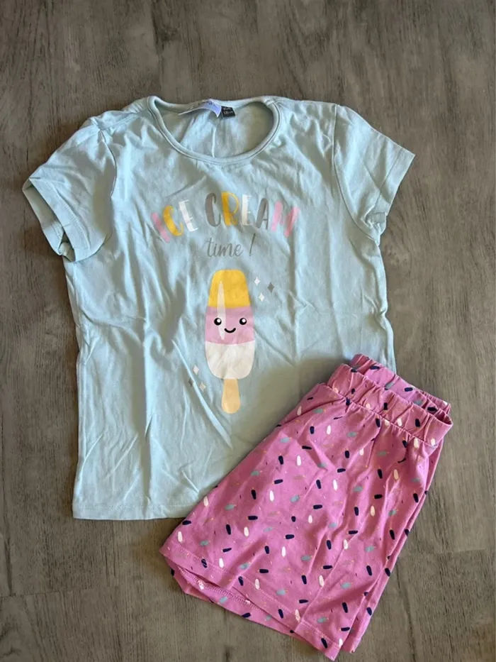 Lots de 3 ensemble pyjamas été - photo numéro 2