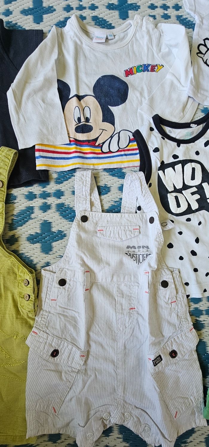 Lot vêtements garçon 6mois été Disney - photo numéro 3