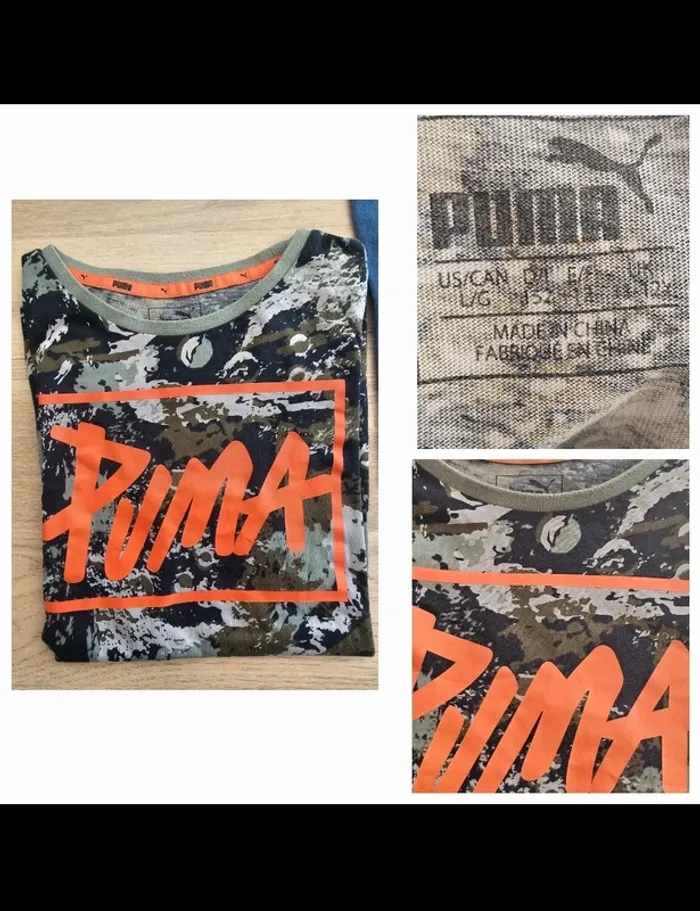 Tee-shirt puma garçon 12ans - photo numéro 2